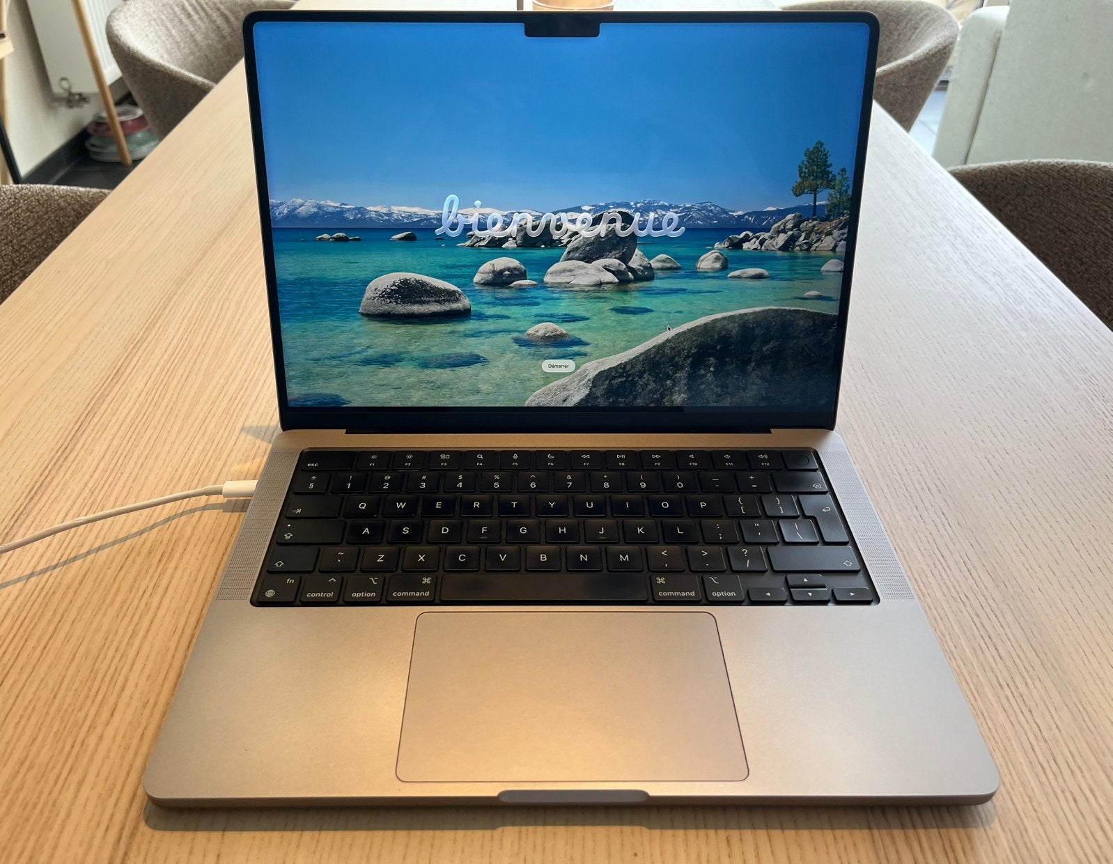 MacBook Pro 14” M1 Pro – 16Go RAM – 512Go SSD – QWERTY, 512 GB, MacBook, Utilisé, 16 GB