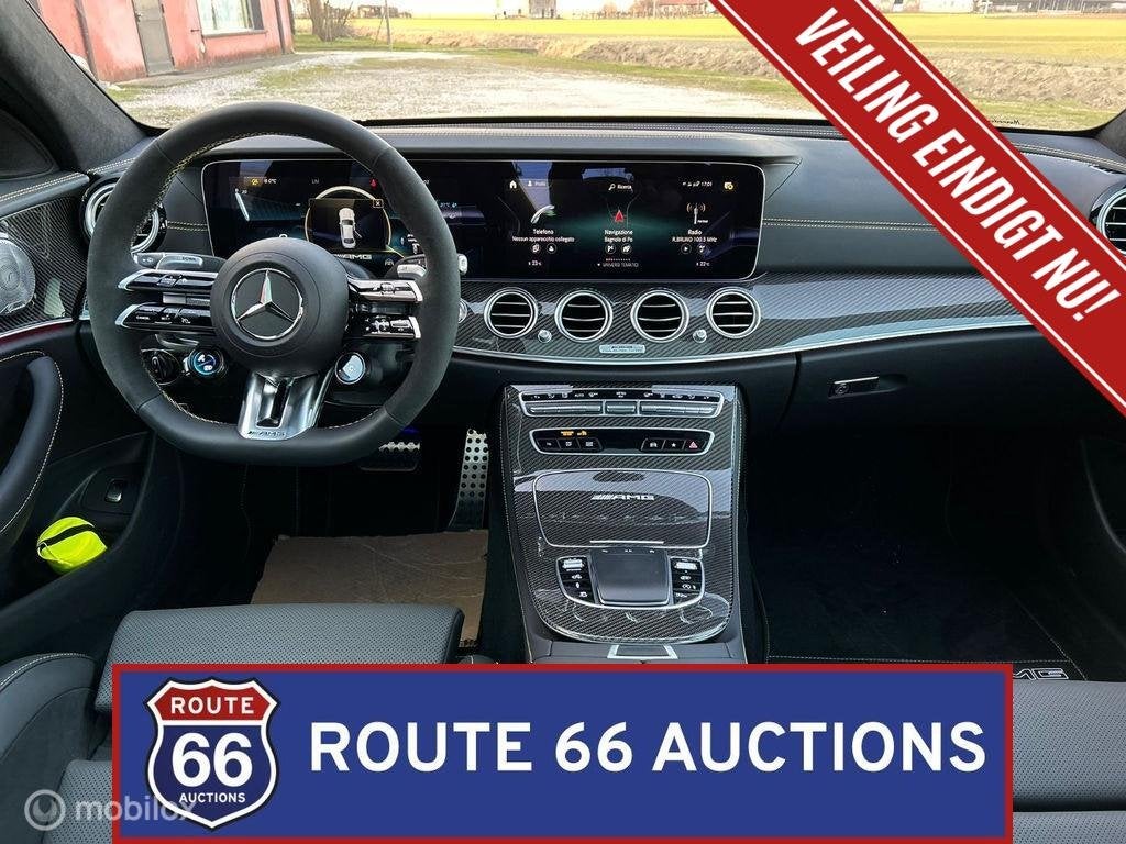 Mercedes-Benz E 63 S AMG Final Edition | 2022 | Route 66 Auc, Gebruikt, Zwart, Bedrijf, Handgeschakeld