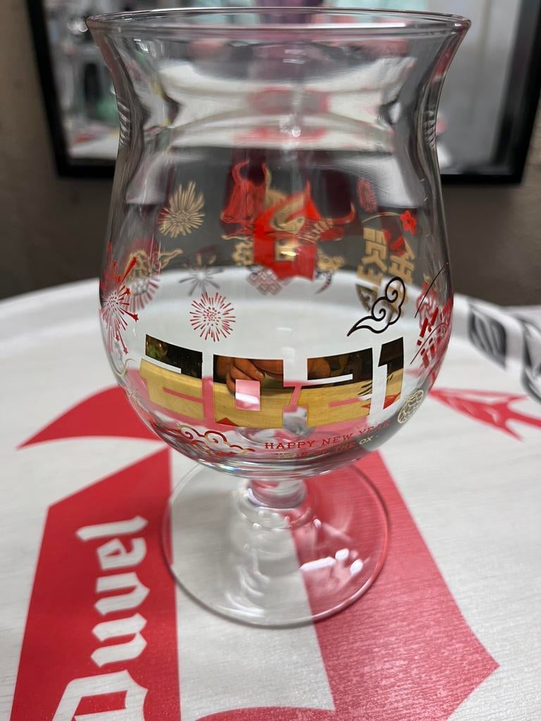 Duvel chinees, Collections, Marques de bière, Enlèvement ou Envoi, Comme neuf, Duvel