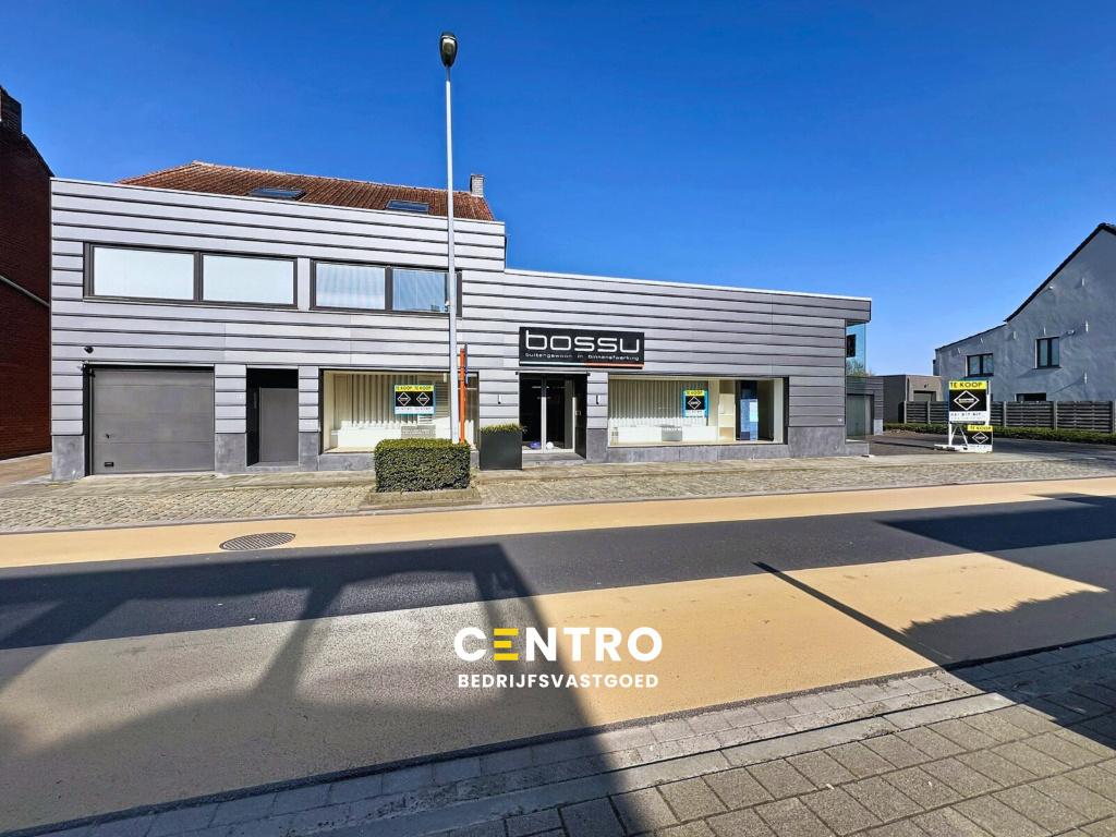 TE KOOP - Kantoor met woonst, Province de Flandre-Occidentale, Habitation avec espace professionnel, 1000 à 1500 m², Hooglede