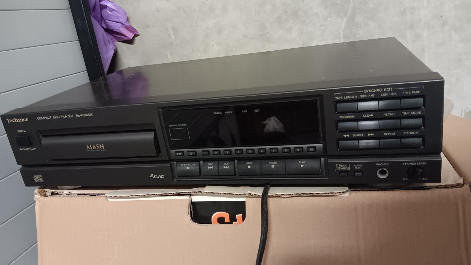 Technics CD speler  SL PG420A, Ophalen, Technics