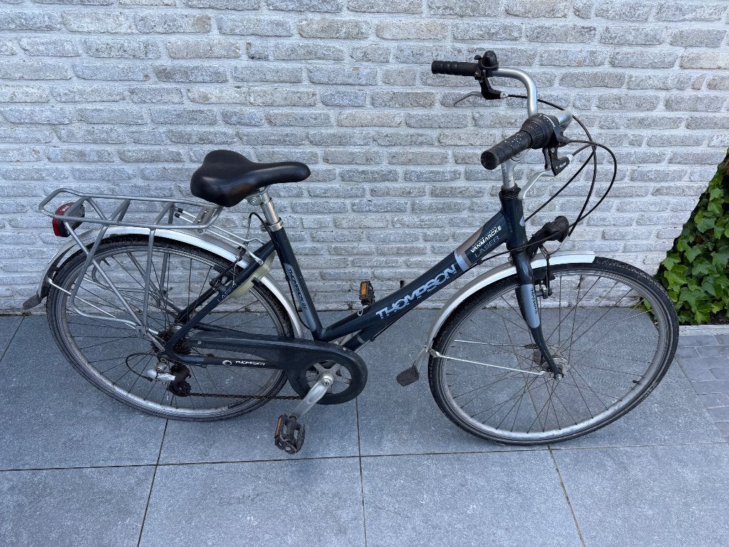 Damesfiets Thompson Laser, Fietsen en Brommers, Gebruikt, Velgrem, Versnellingen, Ophalen