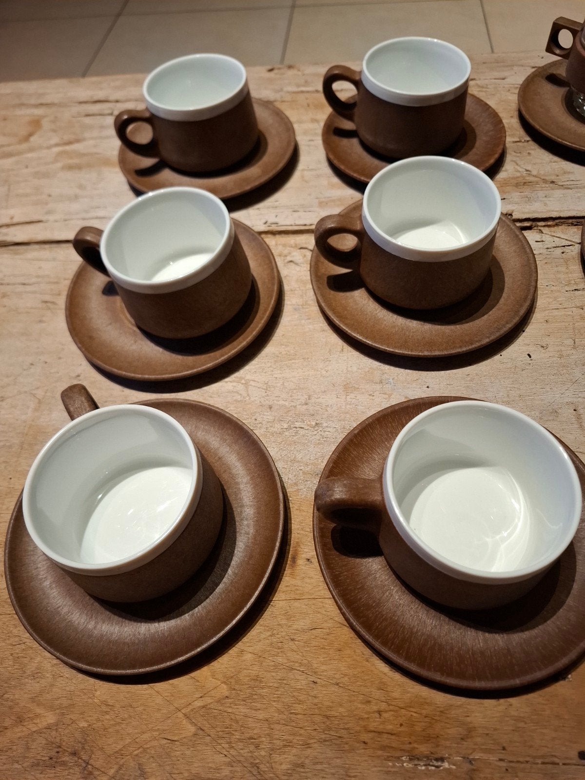 vintage  koffie rombouts kopjess, Verzamelen, Merken en Reclamevoorwerpen, Ophalen
