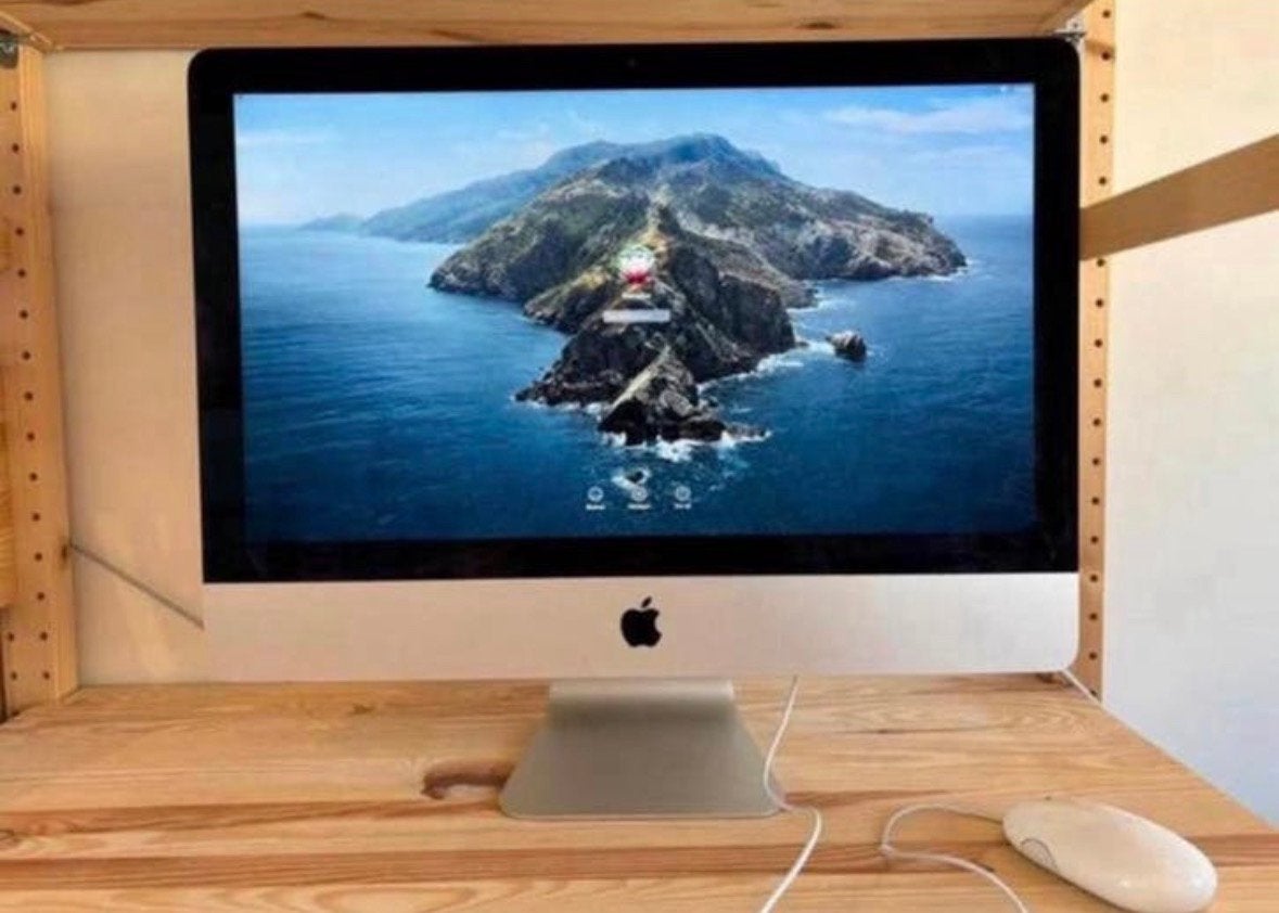 iMac (21,5-inch, eind 2013), Computers en Software, Apple Desktops, Ophalen, Zo goed als nieuw, IMac