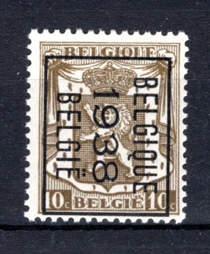 PRE332B MNH** 1938 - BELGIQUE 1938 BELGIE, Envoi, Non oblitéré, Neuf