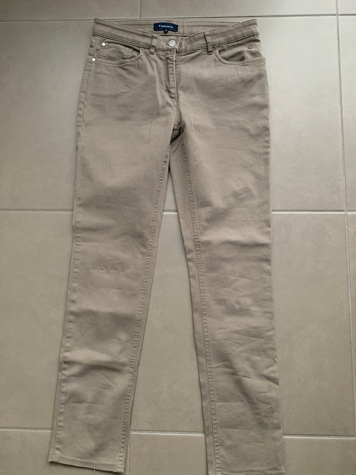 Broek terre bleue maat 38, Kleding | Dames, Ophalen of Verzenden, Zo goed als nieuw, Overige kleuren, W30 - W32 (confectie 38/40)
