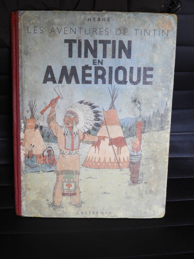 BD de Tintin en Amérique, Une BD, Enlèvement ou Envoi, Utilisé, Hergé
