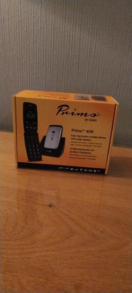 Senioren telefoon DORO PRIMO 406, Télécoms, Téléphones fixes | Combinés & sans fil, Enlèvement