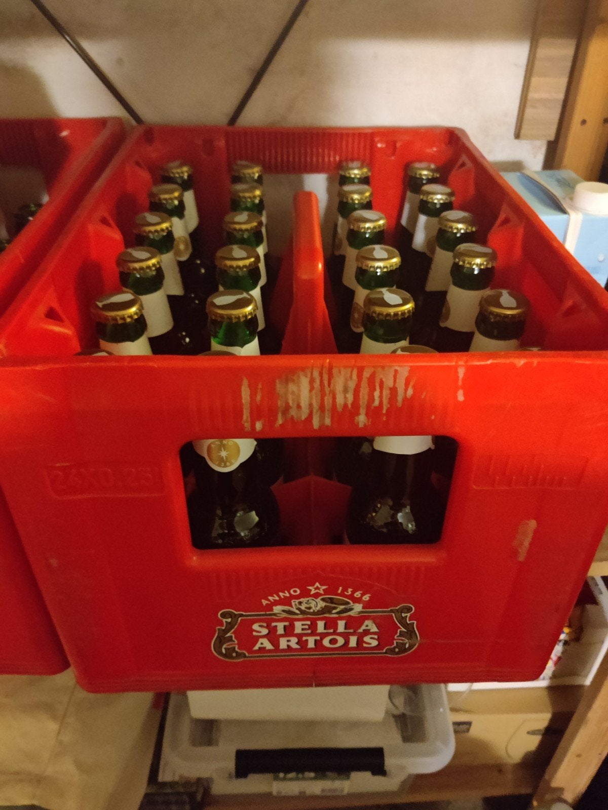 volle bak stella (juli 2027), Ophalen