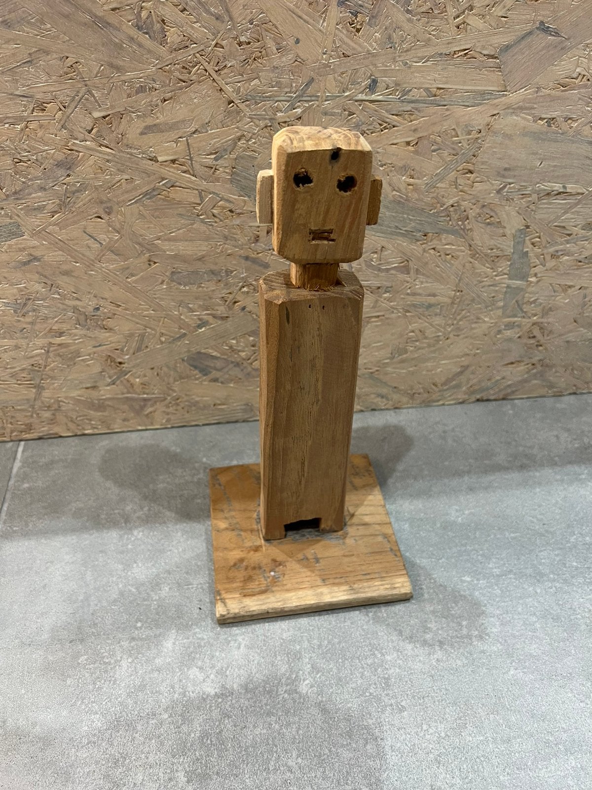 Statue en bois - 18 cm, Enlèvement