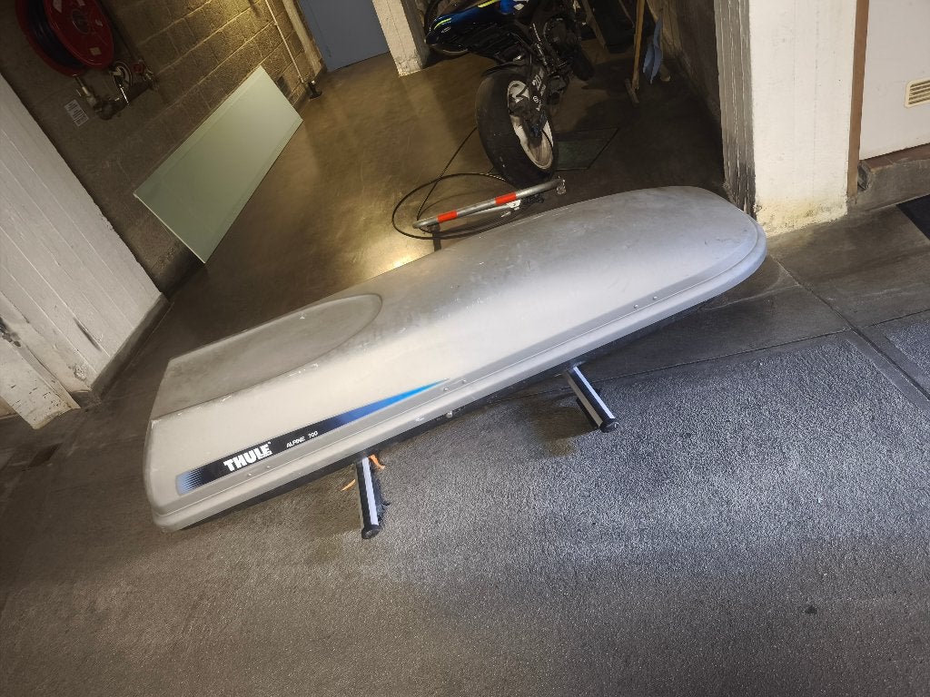 coffre de toit Thule Alpine 700 50euro, Enlèvement, Utilisé