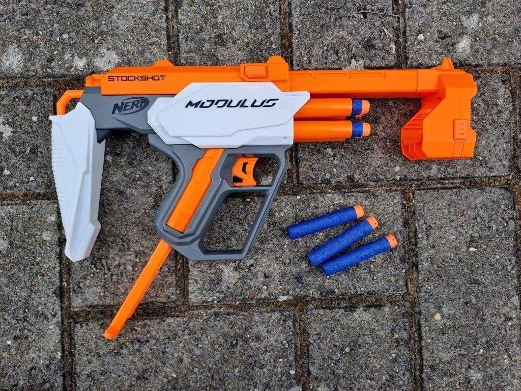 Nerf N-strike modulus stockshot, Enlèvement, Comme neuf