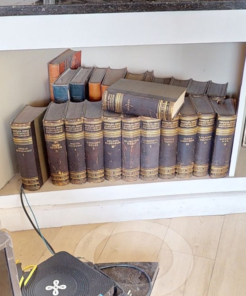 Boeken (voor decoratie?), Ophalen, Gebruikt