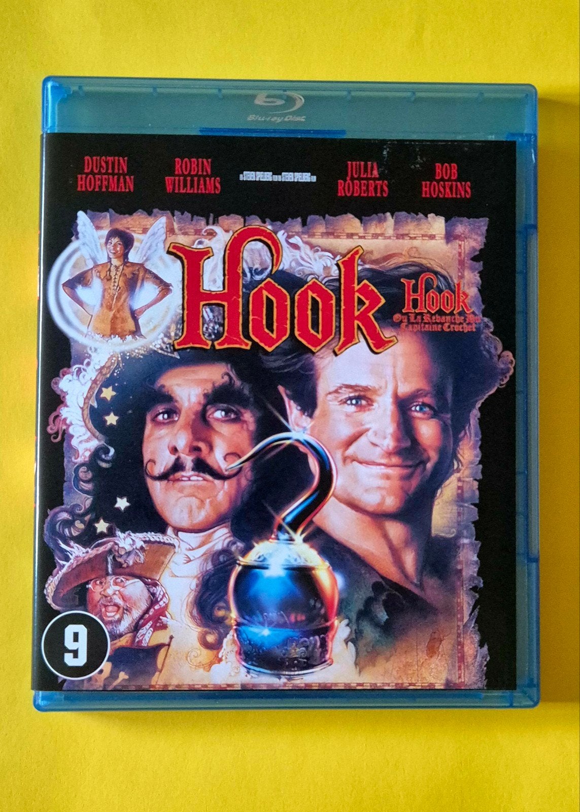 Blu ray 📀 Hook - Dustin Hoffman / Julia Roberts 1991, CD & DVD, Blu-ray, Comme neuf, Aventure, Enlèvement ou Envoi
