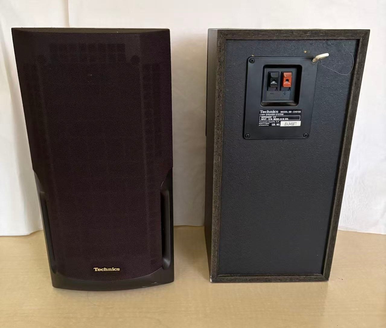 Paire d'enceintes TECHNICS SB-CH510A Speakers haut-parleurs, TV, Hi-fi & Vidéo, Enceintes, Enlèvement, Utilisé, Enceinte d'étagère