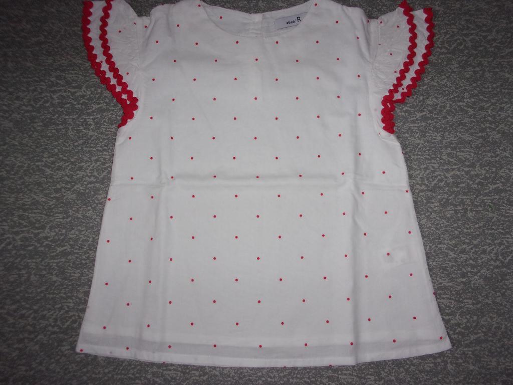 SPLINTERNIEUW zomerbloesje. Maat 128., Enfants & Bébés, Vêtements enfant | Taille 128, Neuf, Enlèvement ou Envoi, Chemise ou À manches longues
