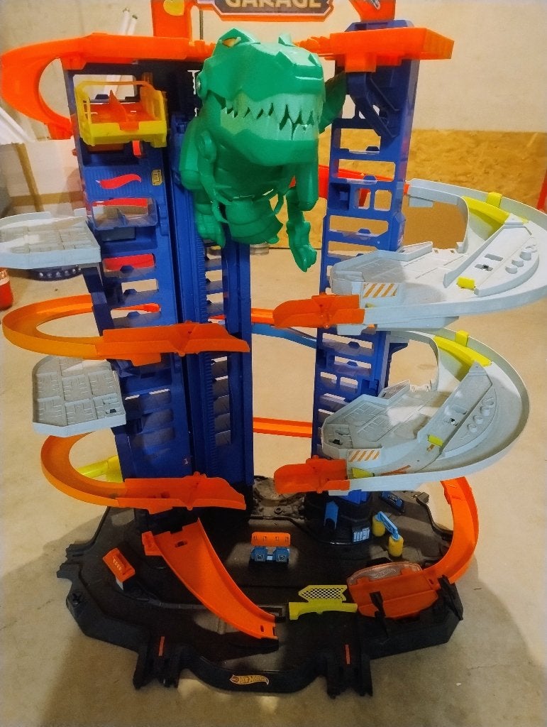 Hot Wheels City Ultieme Garage, Ophalen, Hot Wheels, Handmatig, Racebaan