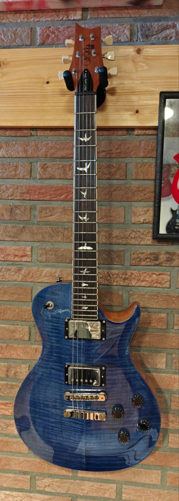 PRS SE McCarty 594 faded blue avec gigbag, Muziek en Instrumenten, Ophalen