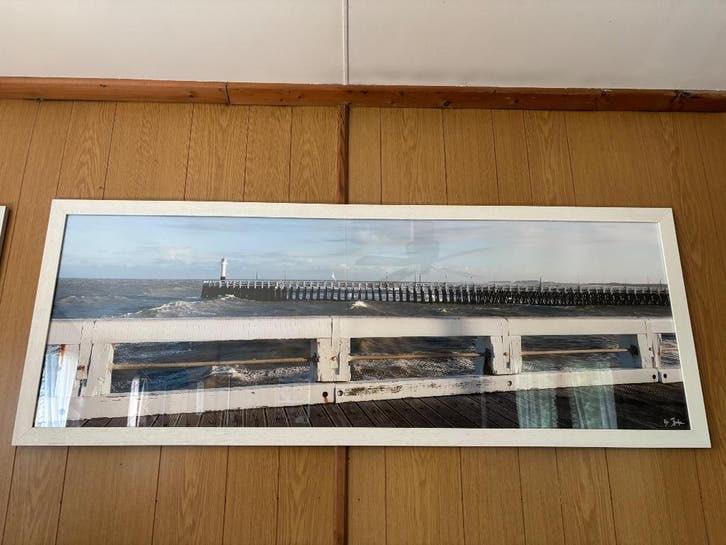Schilderij Panoramafoto Nieuwpoort, Antiek en Kunst, Ophalen