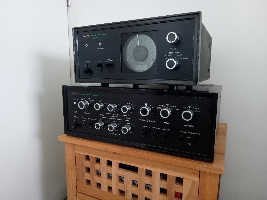 Sansui 777A, Enlèvement, Comme neuf, 120 watts ou plus