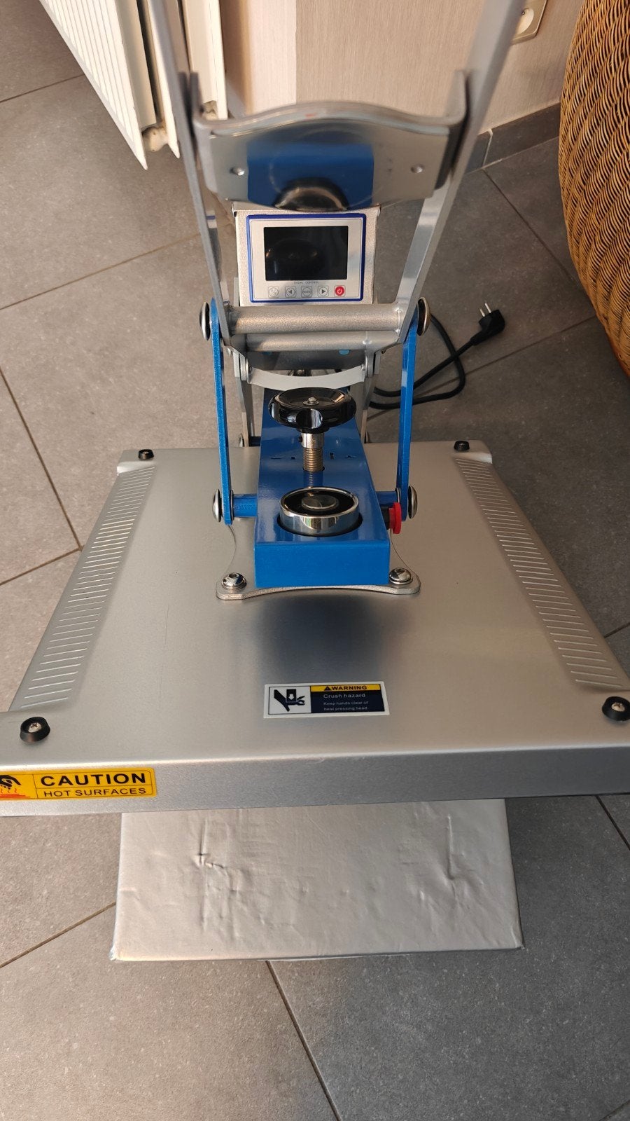 TPS Power Press Plus hittepers (40x50 cm) te koop., Enlèvement, Utilisé