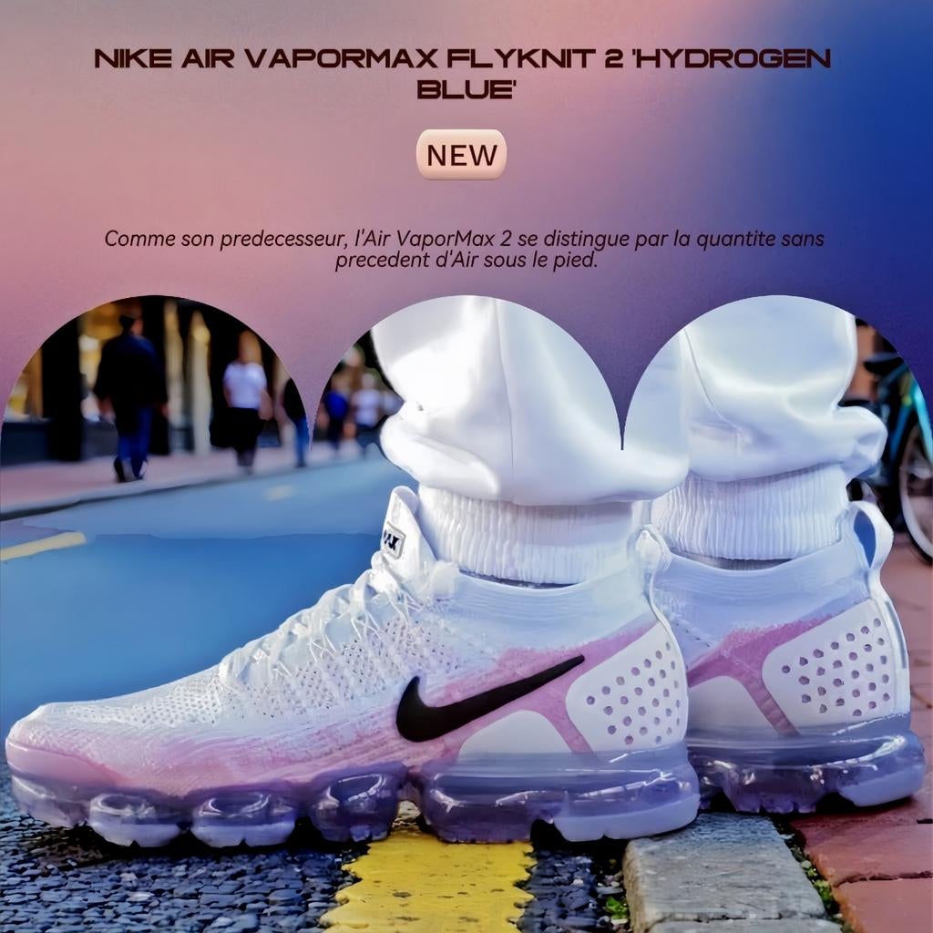 Nike Air VaporMax Flyknit 2 'Hydrogen Blue' NEUF, Vêtements | Hommes, Chaussures, Neuf, Enlèvement ou Envoi, Nike, Blanc