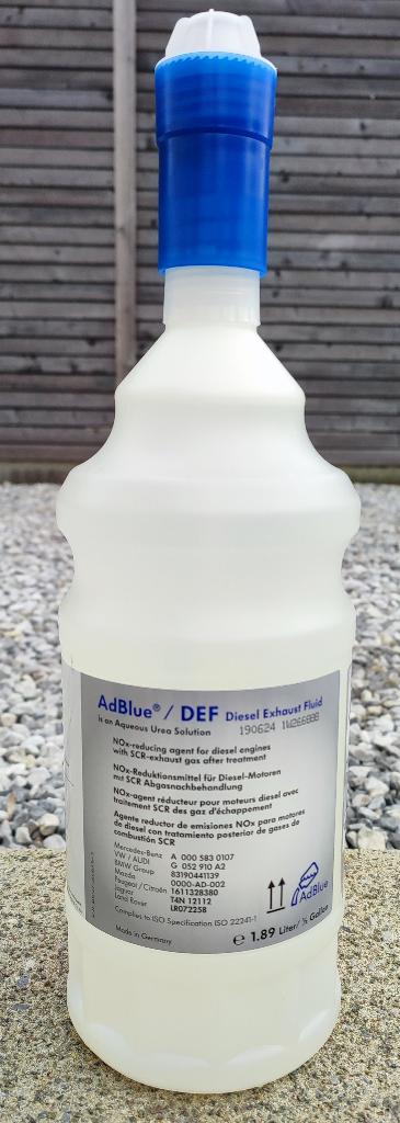 6 bouteilles de 1,89 L de Liquide ADblue Original VW., Enlèvement