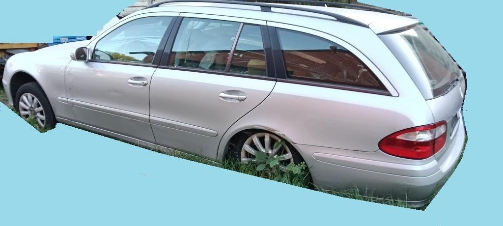 Mercedes E220 CDI W211, Cuir, Argent ou Gris, Achat, 110 kW