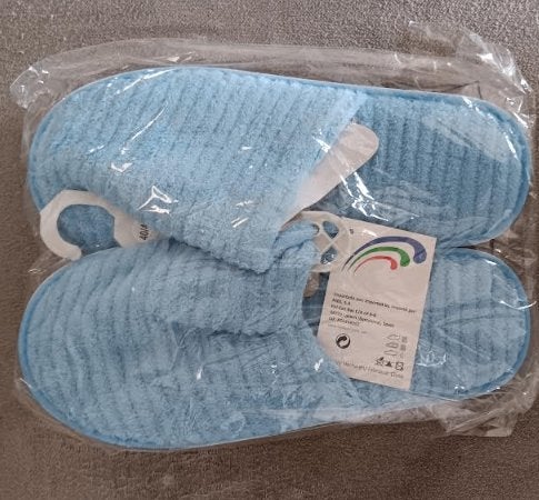 Slasch en tissu d'intérieur bleu 40/41 NEUF, Blauw, Nieuw, Sandalen of Muiltjes, Ophalen of Verzenden
