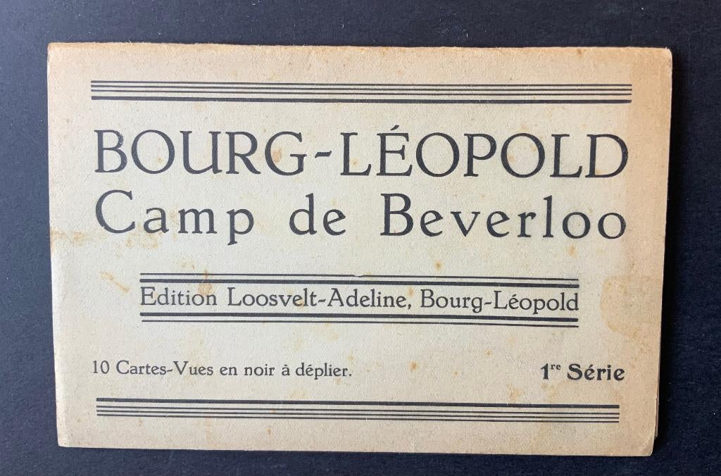 set de 8 cartes postales de Leopoldsburg (non utilisées), Collections, Envoi, Avant 1920, Non affranchie, Limbourg