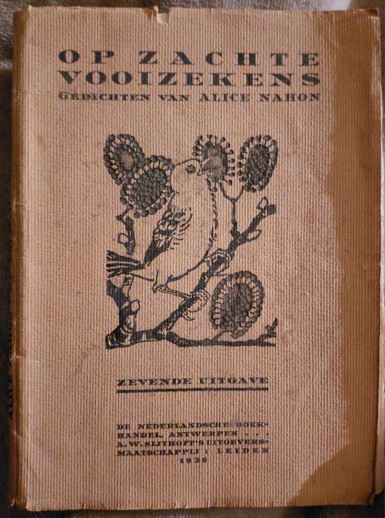 zevende uitgave van de dichtbundel "Op zachte vooiz, Ophalen