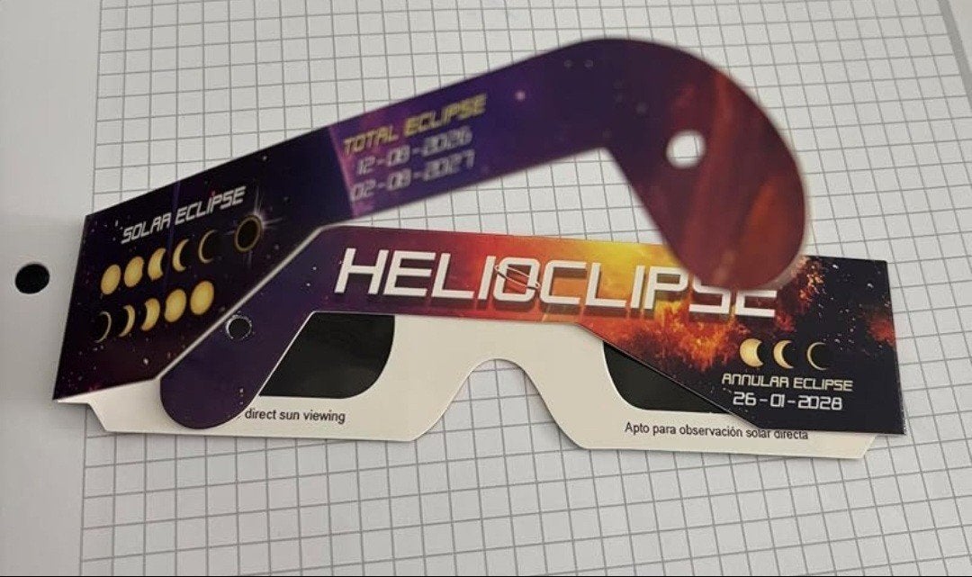 Eclips brillen / Zonsverduisteringsbril (Verzenden mogelijk), Doe-het-zelf en Bouw, Ophalen of Verzenden