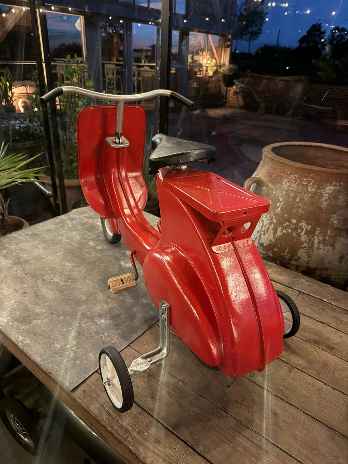 Vespa trap, Ophalen