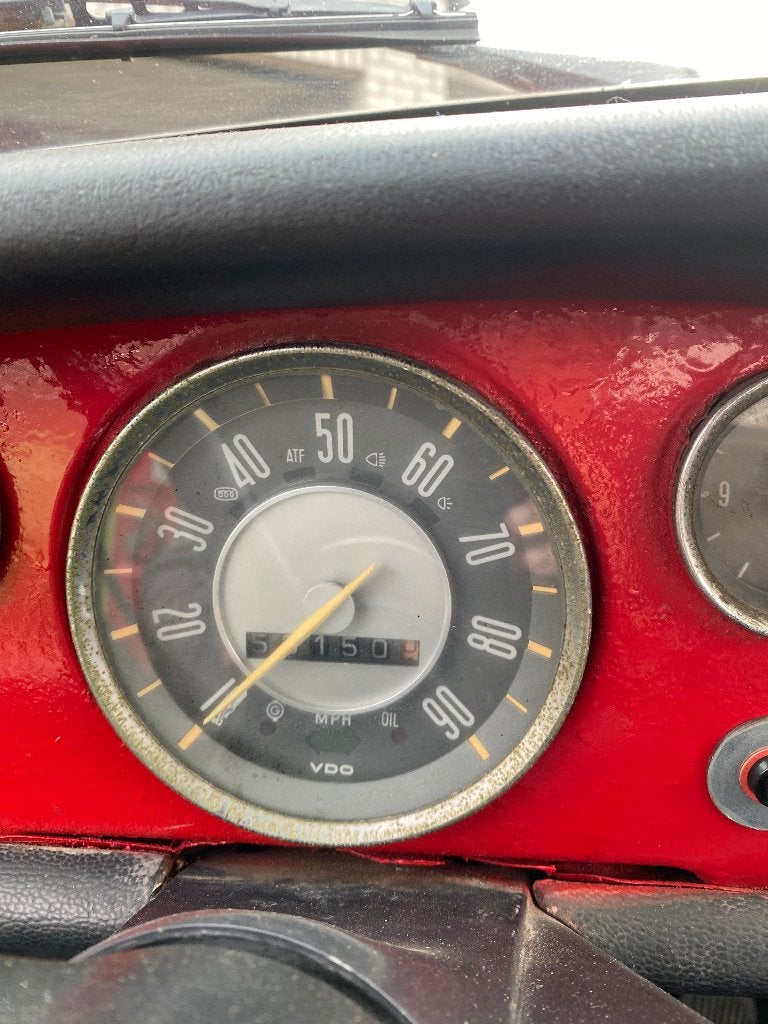 VW karmann ghia 1970 goede staat bieden mag, foto 8