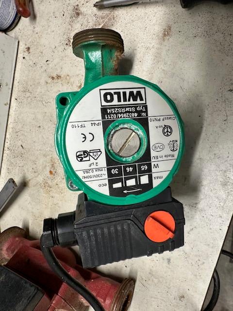 Circullatie pomp Wilo Star RS 25/4, Doe-het-zelf en Bouw, Ophalen, Gebruikt, Overige typen