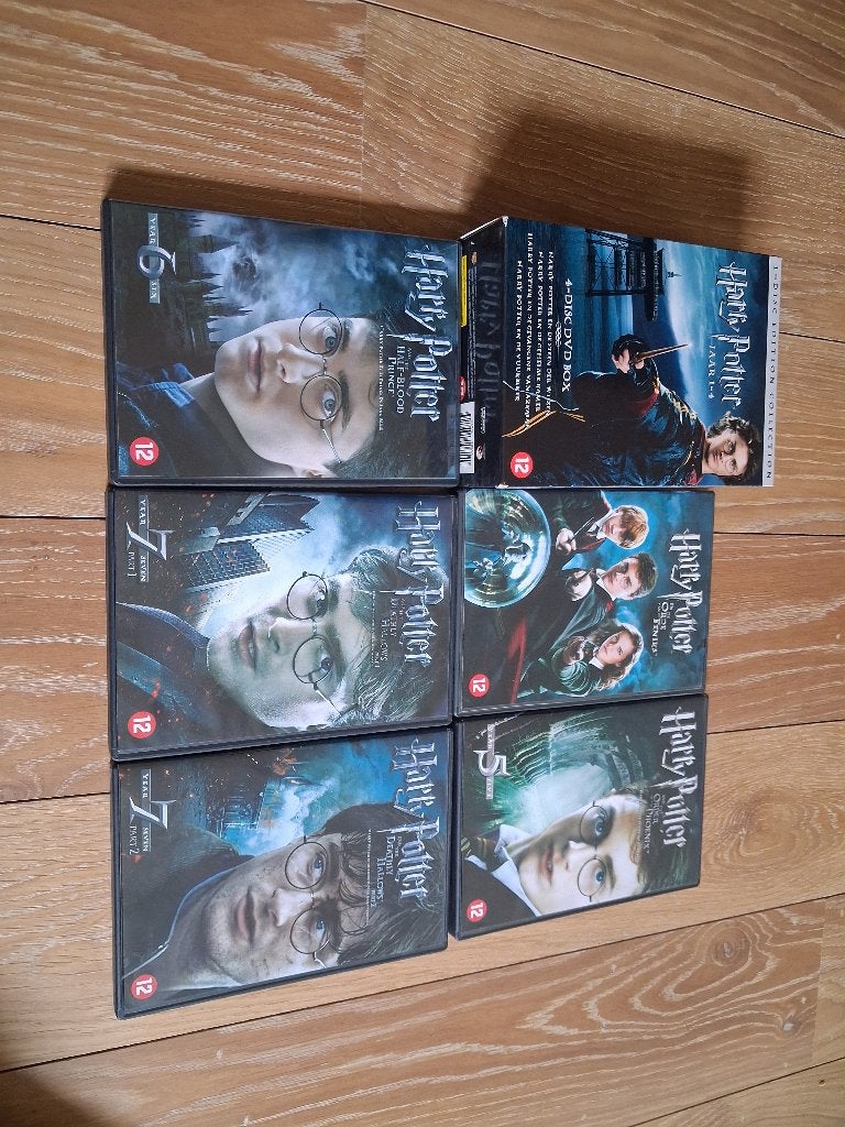 Harry potter, alle dvd's, Enlèvement ou Envoi, Comme neuf