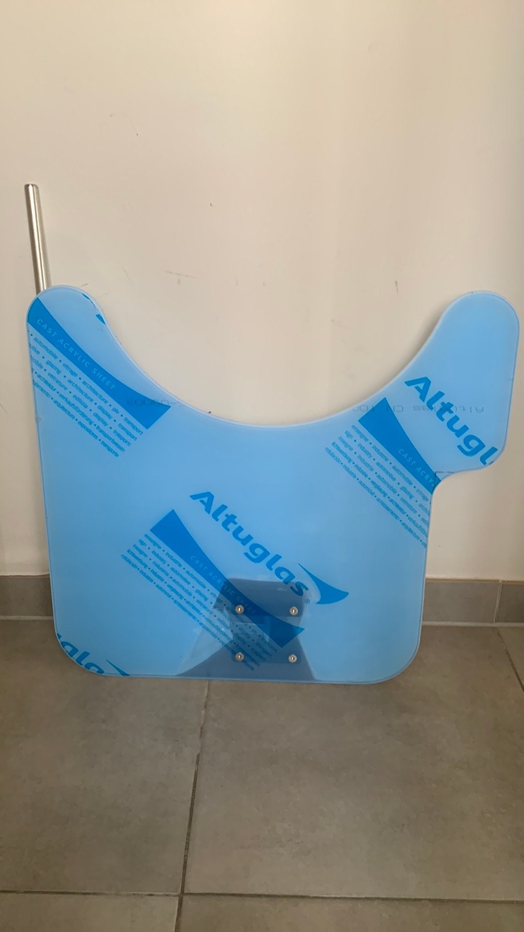 Tafelblad voor rolstoel in Altuglas, Enlèvement, Neuf, Fauteuil roulant électrique