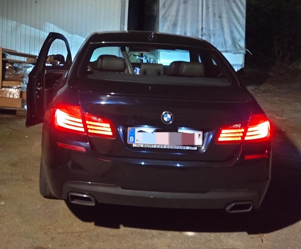 BMW F10 LCI M550D 3L EURO 6B, Automaat, Bruin, Bruin, Bedrijf