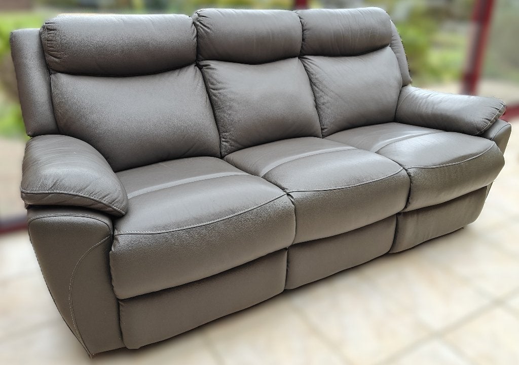 Relaxzetel (3-zit), Huis en Inrichting, Ophalen, Leer, Modern