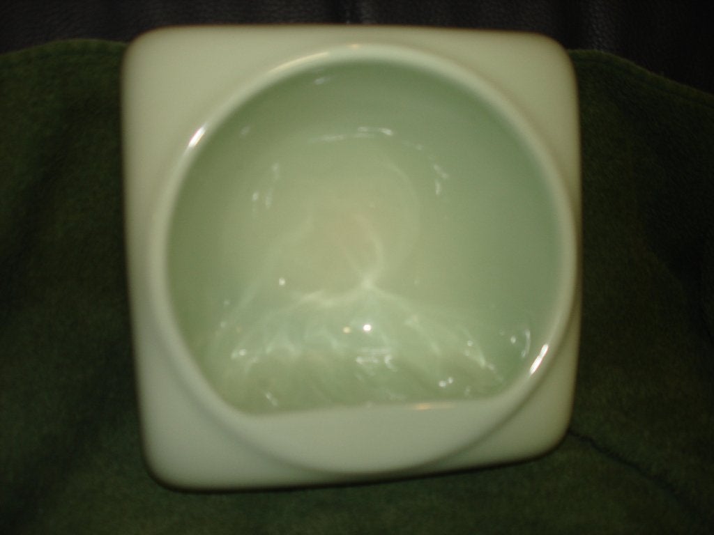 Vintage keramisch zeepbakje in pastelkleur, Ophalen of Verzenden