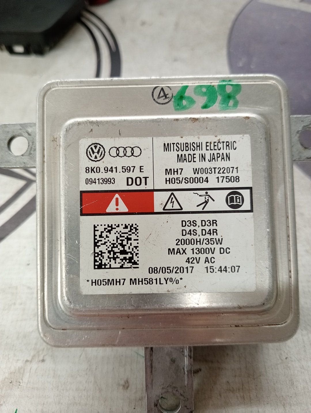Mitsubishi Ballast 8k0941597e - 8k0 941 597e - W003T22071, Gebruikt, -, -, Ophalen of Verzenden