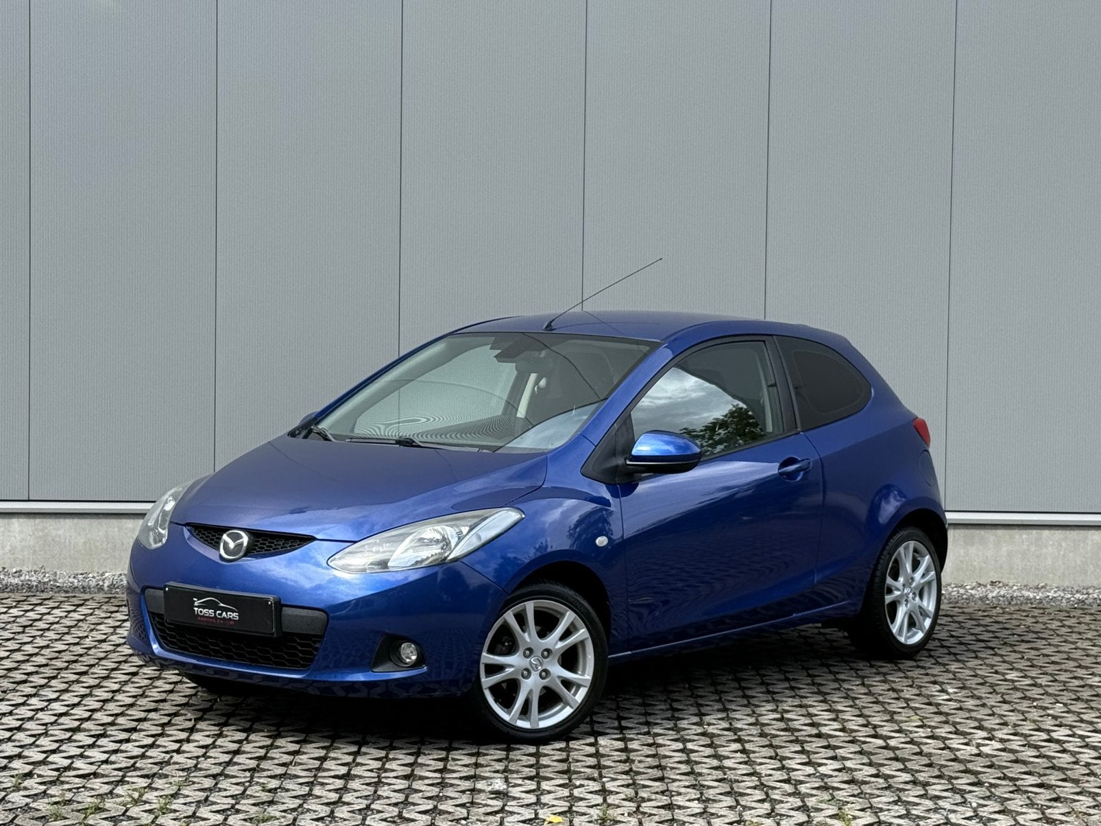 ✅Mazda 2 1.3i ! Airco | Zetelverw. | Gekeurd vvk | Proper, Auto's, Dealer onderhouden, Stof, Blauw, Airconditioning