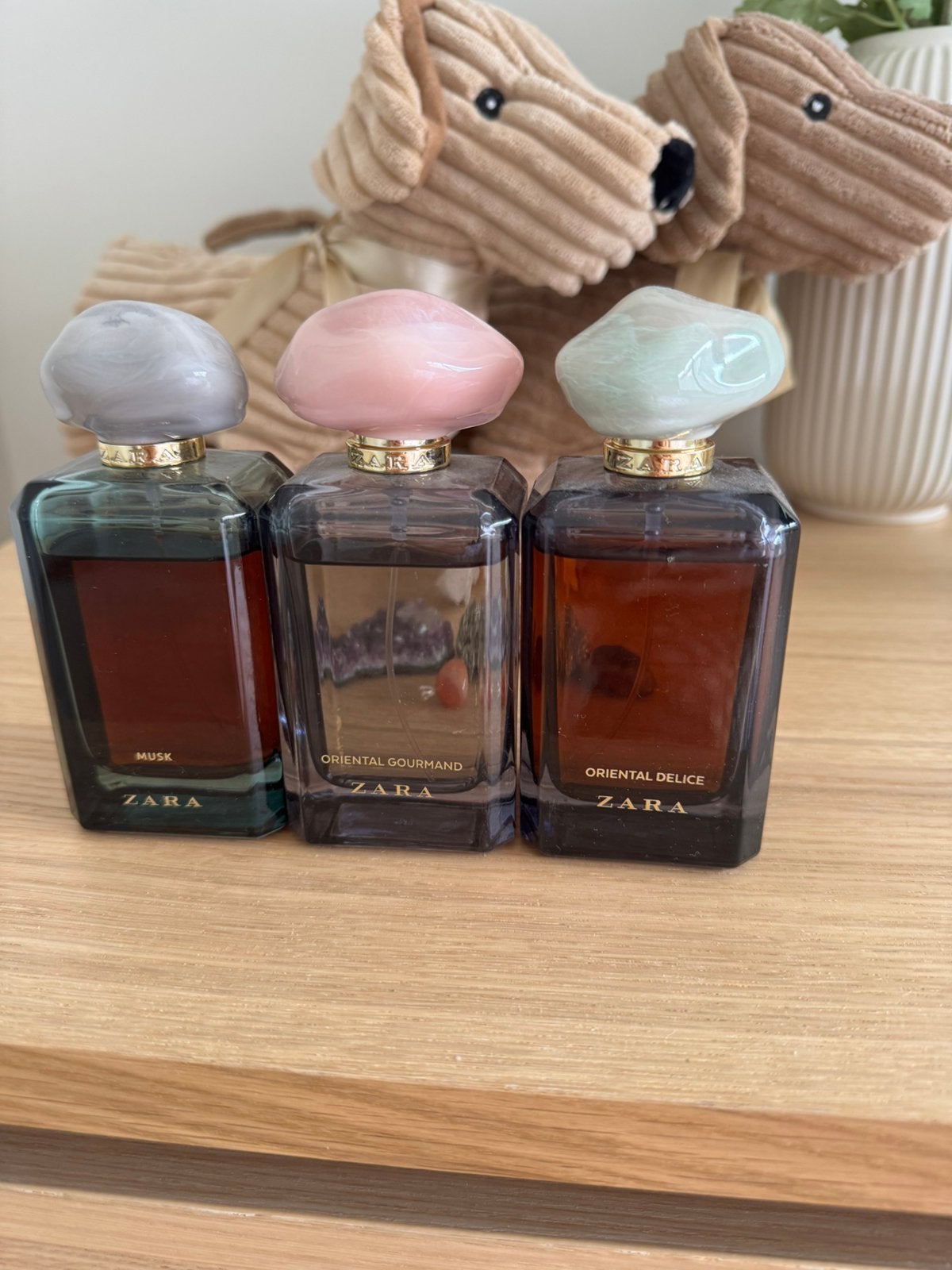 Zara 3 flesjes parfum, Handtassen en Accessoires, Uiterlijk | Parfum, Ophalen, Gebruikt