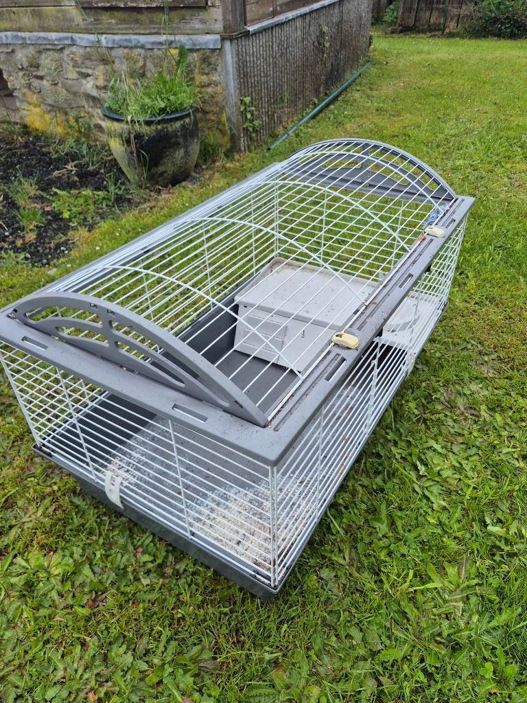 Cage métallique pour lapin., Lapin, Moins de 60 cm, 75 à 110 cm, Cage