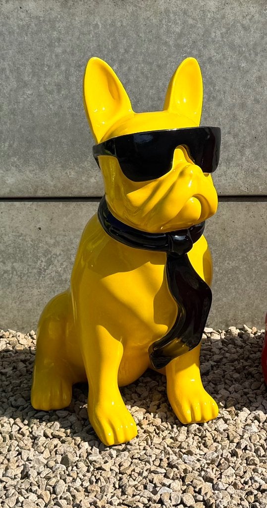 Beeld Franse Bulldog H 60cm, Ophalen, Nieuw, Dier