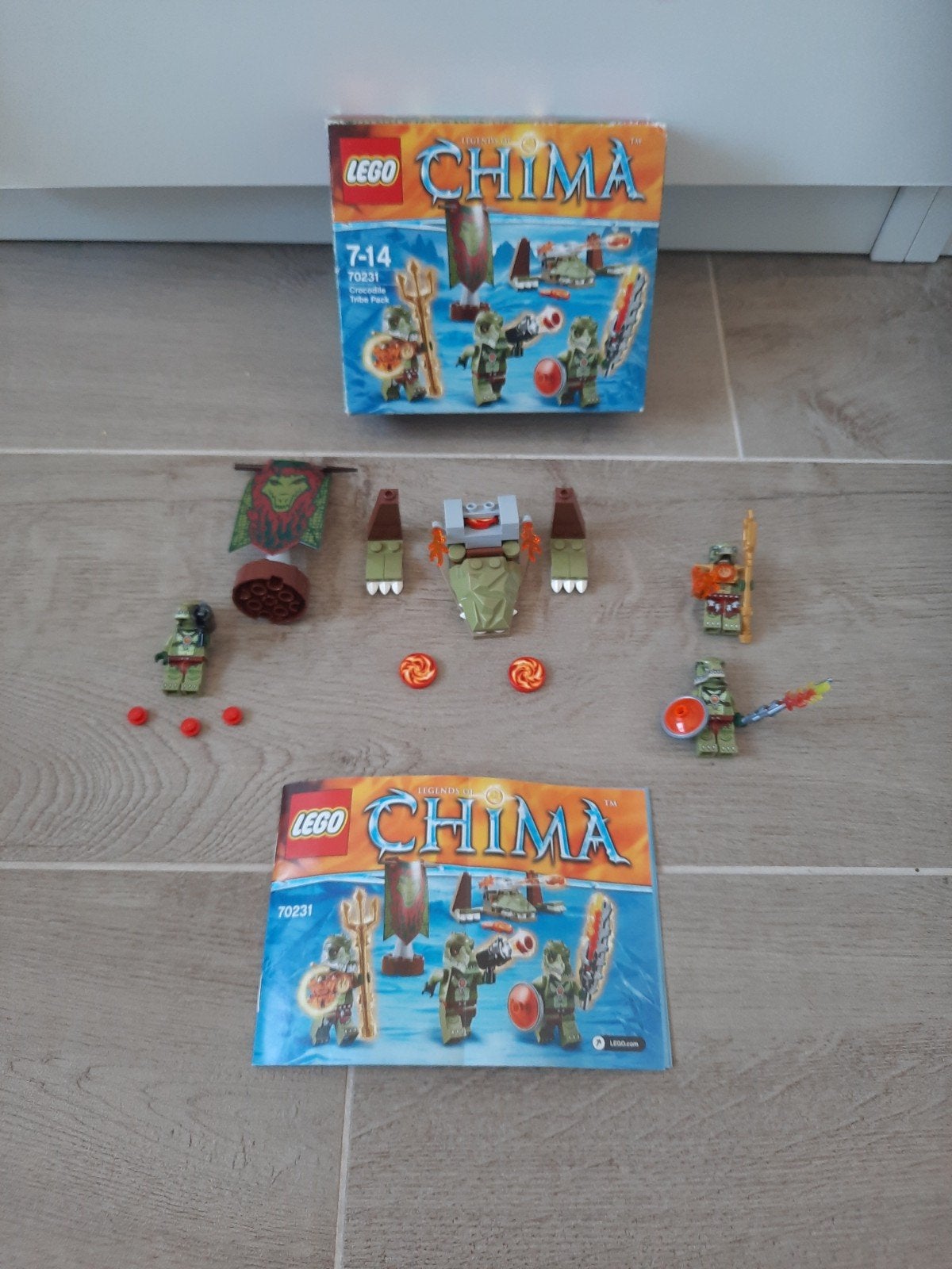 Lego chima 70231, Overige thema's, Lego, Ophalen of Verzenden, Zo goed als nieuw