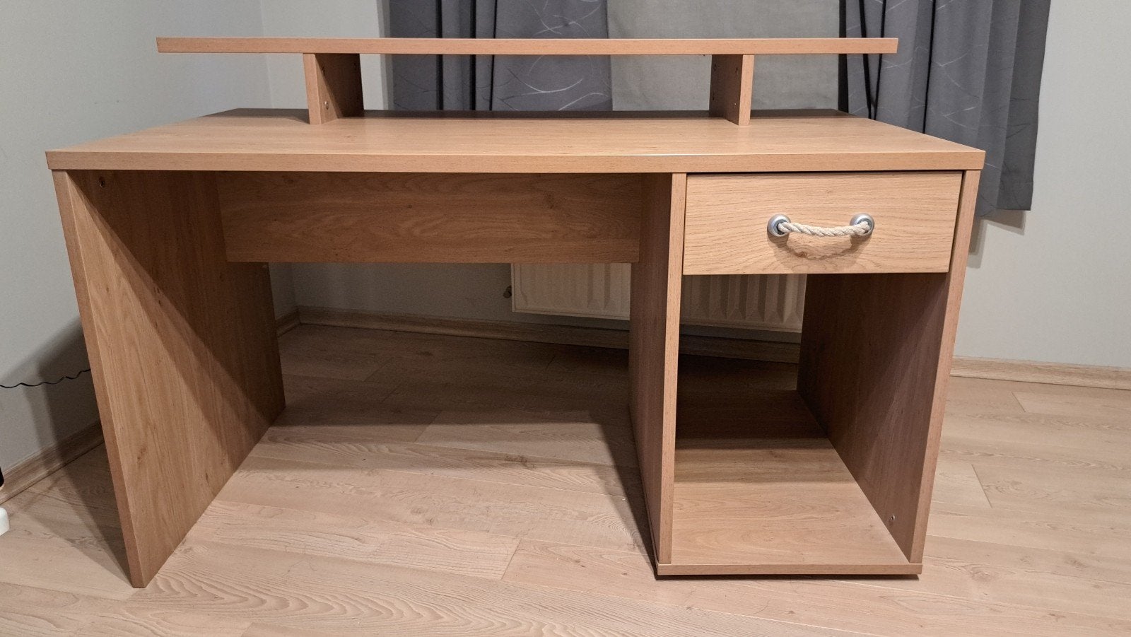 bureau, Maison & Meubles, Bureaux, Enlèvement, Avec tiroirs, Comme neuf, Brun