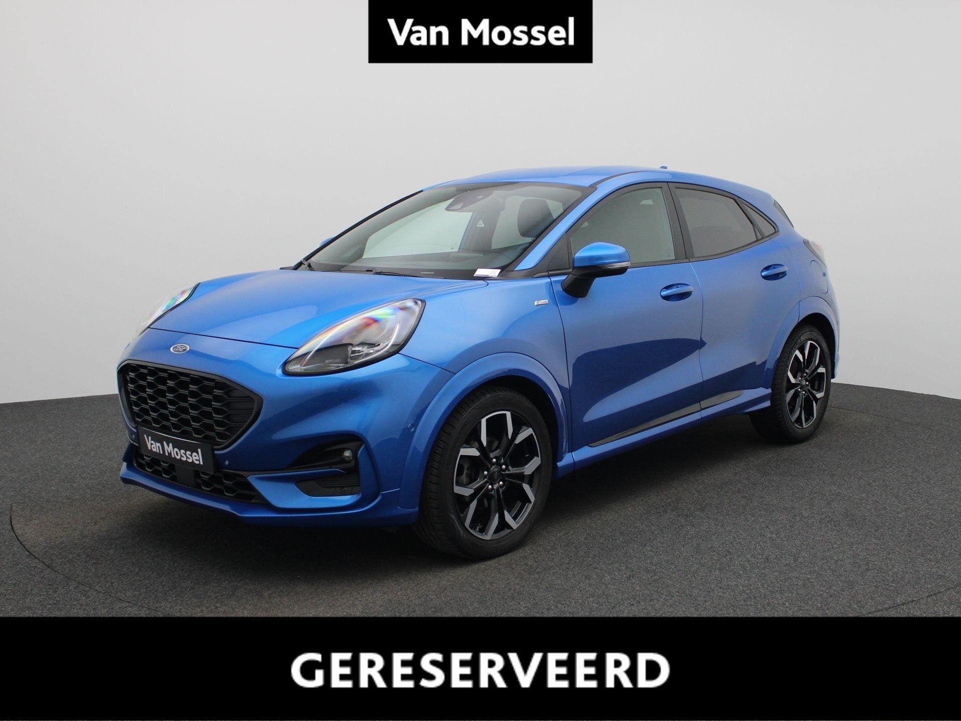 Ford Puma ST Line - Winterpack - Camera - B&O, Auto's, Voorwielaandrijving, Stof, Blauw, Bedrijf