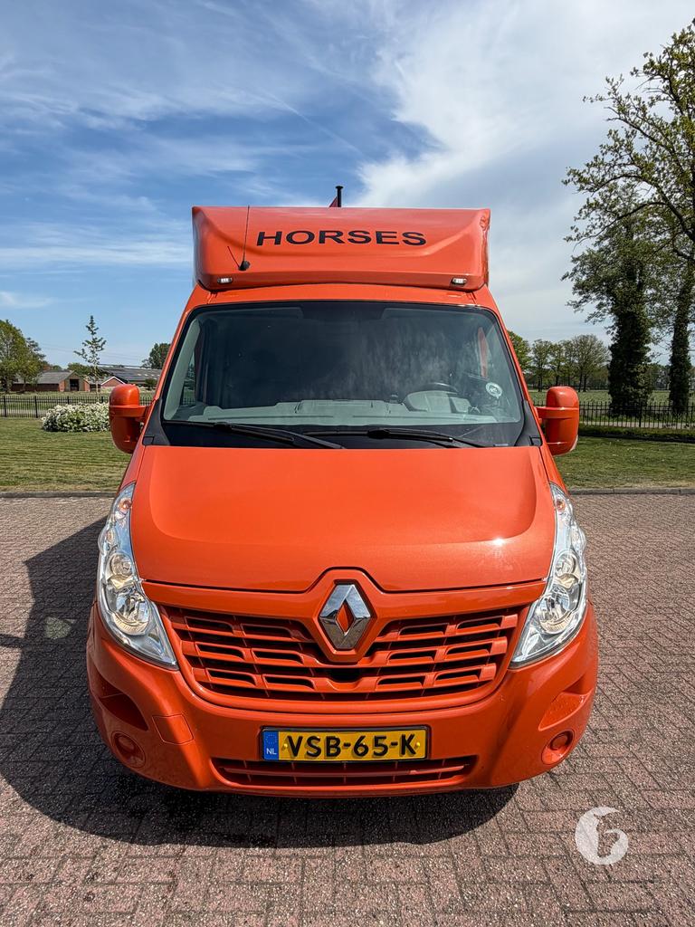 Prachtige Renault paardenwagen! Opbouw uit 2022!, Ophalen, Zo goed als nieuw