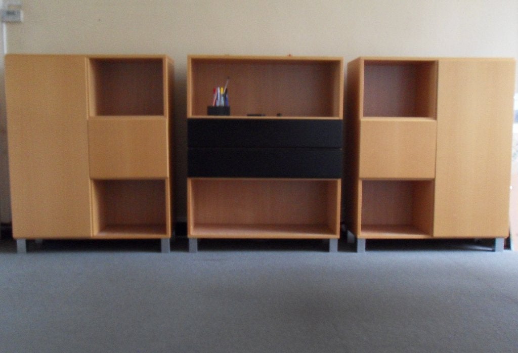 MEUBLE de RANGEMENT de BUREAU 92 x 90 x 40 cm, Enlèvement, Comme neuf